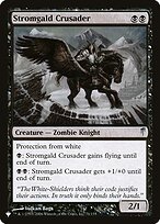 Stromgald Crusader - The List