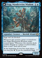 Sygg, Wanderwine Wisdom // Sygg, Wanderbrine Shield - Lorwyn Eclipsed