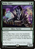 Bribe Taker - New Capenna Commander