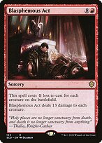 Blasphemous Act - Starter Commander Decks