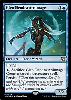 Glen Elendra Archmage - Wilds of Eldraine Commander