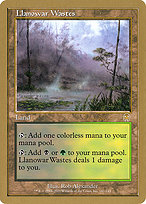 Llanowar Wastes - World Championship Decks 2001