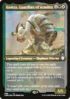 Hamza, Guardian of Arashin - Commander Legends - Etched Foil
