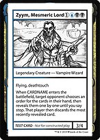 Zyym, Mesmeric Lord - Mystery Booster Playtest Cards 2021