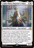 Light-Paws, Emperor's Voice - Kamigawa: Neon Dynasty Promos