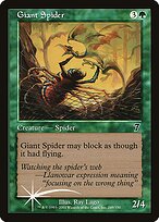 Giant Spider - Seventh Edition - Promo Foil