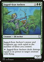 Jagged-Scar Archers - Kaldheim Commander