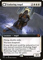 Enduring Angel // Angelic Enforcer - Innistrad: Midnight Hunt