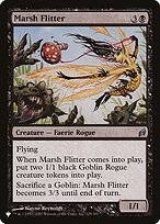 Marsh Flitter - The List