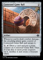 Contested Game Ball - The Lost Caverns of Ixalan