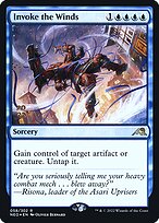 Invoke the Winds - Kamigawa: Neon Dynasty Promos