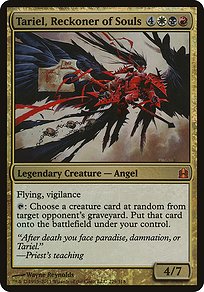 Tariel, Reckoner of Souls - Commander 2011 Oversized - Promo Foil