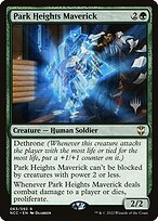 Park Heights Maverick - New Capenna Commander Promos - Promo Foil