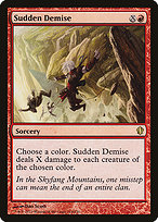 Sudden Demise - Commander 2013