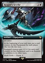 Reaper's Scythe - Final Fantasy Commander - Extended Art