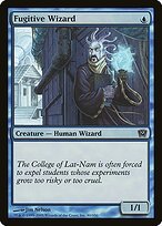 Fugitive Wizard - Ninth Edition - Promo Foil