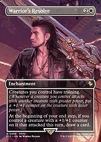 Warrior's Resolve - Final Fantasy Commander - Borderless