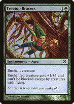 Treetop Bracers - Tenth Edition - Promo Foil