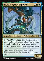 Troyan, Gutsy Explorer - Secrets of Strixhaven Commander