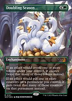 Doubling Season - Wilds of Eldraine: Enchanting Tales - Confetti Foil