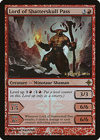 Lord of Shatterskull Pass - Rise of the Eldrazi Promos - Promo Foil