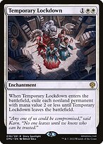 Temporary Lockdown - Dominaria United Promos