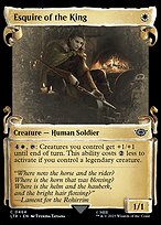 Esquire of the King - The Lord of the Rings: Tales of Middle-earth - Showcase