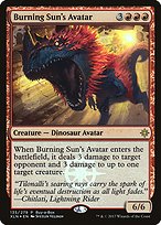 Burning Sun's Avatar - Ixalan Promos