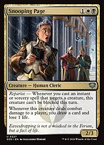 Snooping Page - Secrets of Strixhaven