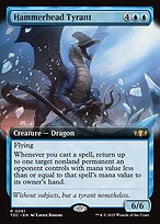 Hammerhead Tyrant - Tarkir: Dragonstorm Commander - Extended Art