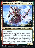 Klothys, God of Destiny - Theros Beyond Death Promos - Promo Foil