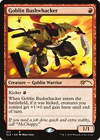 Goblin Bushwhacker - Secret Lair Drop