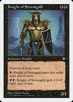 Knight of Stromgald - Anthologies