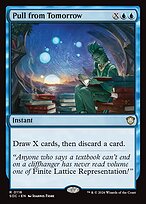 Pull from Tomorrow - Secrets of Strixhaven Commander