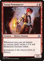 Young Pyromancer - Duel Decks: Mind vs. Might