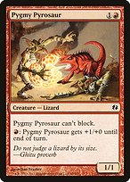 Pygmy Pyrosaur - Duel Decks: Venser vs. Koth