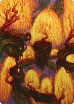 Grove of the Burnwillows - Zendikar Rising Art Series