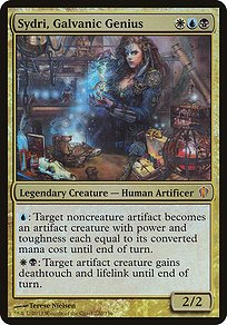 Sydri, Galvanic Genius - Commander 2013 Oversized - Promo Foil