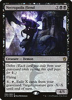 Necropolis Fiend - Khans of Tarkir Promos - Promo Foil