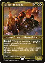 Rafiq of the Many - Double Masters 2022 - Etched Foil