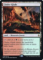 Cinder Glade - Battle for Zendikar Promos - Promo Foil