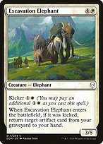 Excavation Elephant - Dominaria