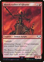 Bloodcrusher of Khorne - Warhammer 40,000 Commander - Surge Foil