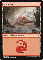 Mountain - Khans of Tarkir