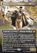 Killian, Decisive Mentor - Secrets of Strixhaven Commander - Borderless
