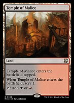 Temple of Malice - Modern Horizons 3 Commander