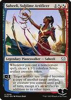 Saheeli, Sublime Artificer - March of the Machine Commander