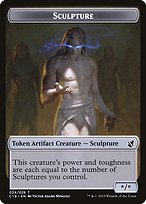 Sculpture - Commander 2019 Tokens