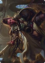 Shanna, Purifying Blade - Dominaria United Art Series - Borderless