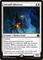 Intrepid Adversary - Innistrad: Midnight Hunt